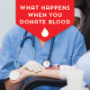 What happens when you donate blood