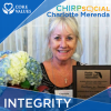 Charlotte Merenda from Bay Breeze is the FHCA LPN of the year
