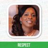 Headshot of Shonda Taylor with the core value "respect" typed beneath her