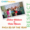 Debra Wallace of Vista Manor is the FHCA Administrator of the year.