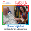 Jeanne Ireland is a therapist who shows her passion by working with resident to restore hand function
