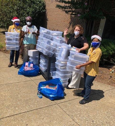 Ikea Woodbridge donates supplies to residents at Envoy of Woodbridge in Woodbridge, Virginia