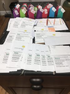 Sweet treats from the pen pals.