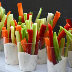 veggies and dip
